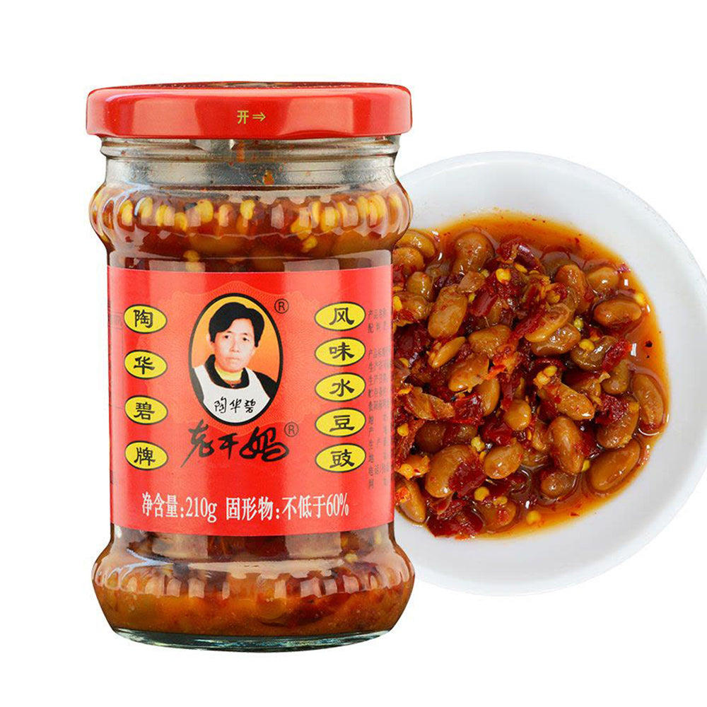 Lao Gan Ma Fermented Soybeans Chilli Oil Sauce  210g 4pack