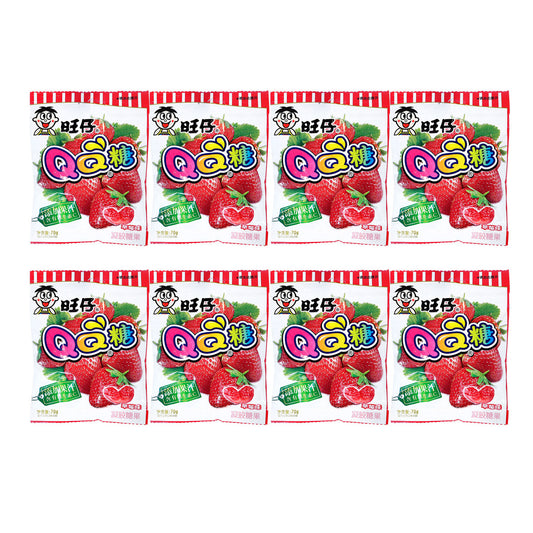 Want-Want-QQ-Gummies-Candy-Strawberry-Flavor-70g-X8Pack-1