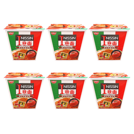 Nissin-Heweidao-Big-Cup-Package-Italian-Meat-Sauce-Flavor-Noodles-113gX6pack-1