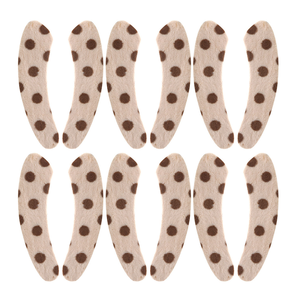 fasola-polka-dot-rabbit-plush-toilet-pad-khaki-1-pair-x-6pack-1