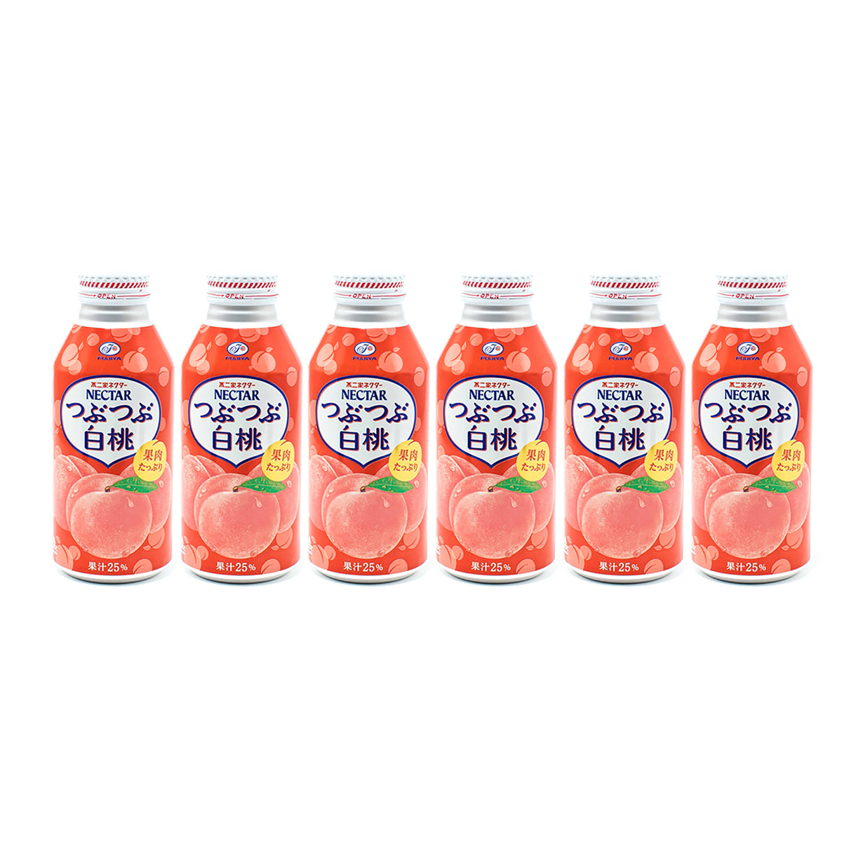 fujiya-white-peach-drink-380ml*6pack-1