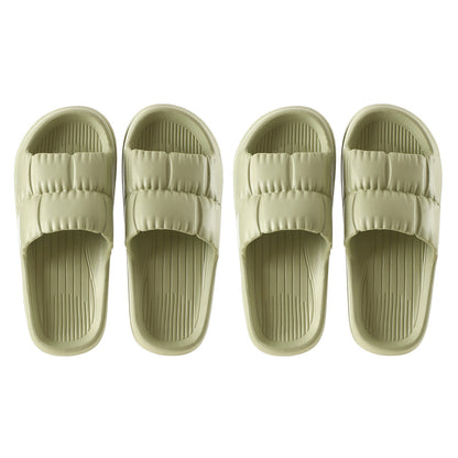 Fasola-Size-39/40-Green-Anti-Slip-Bathroom-Shower-Slipper-Bathroom-Sandal-1Pair-X-2Pack-1