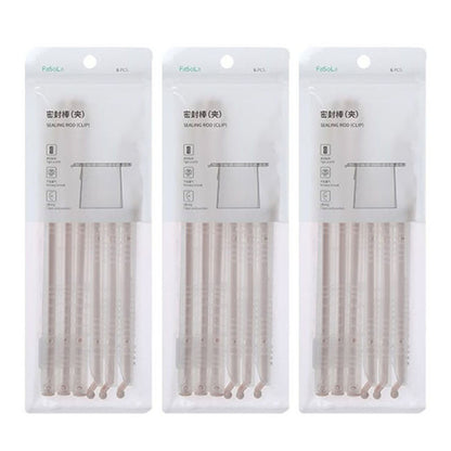 FaSoLa-Pink-Freshness-Keeping-Moisture-Proof-Hanging-Storage-PP-Sealing-Rod-Clip-6PcsX3Pack-1