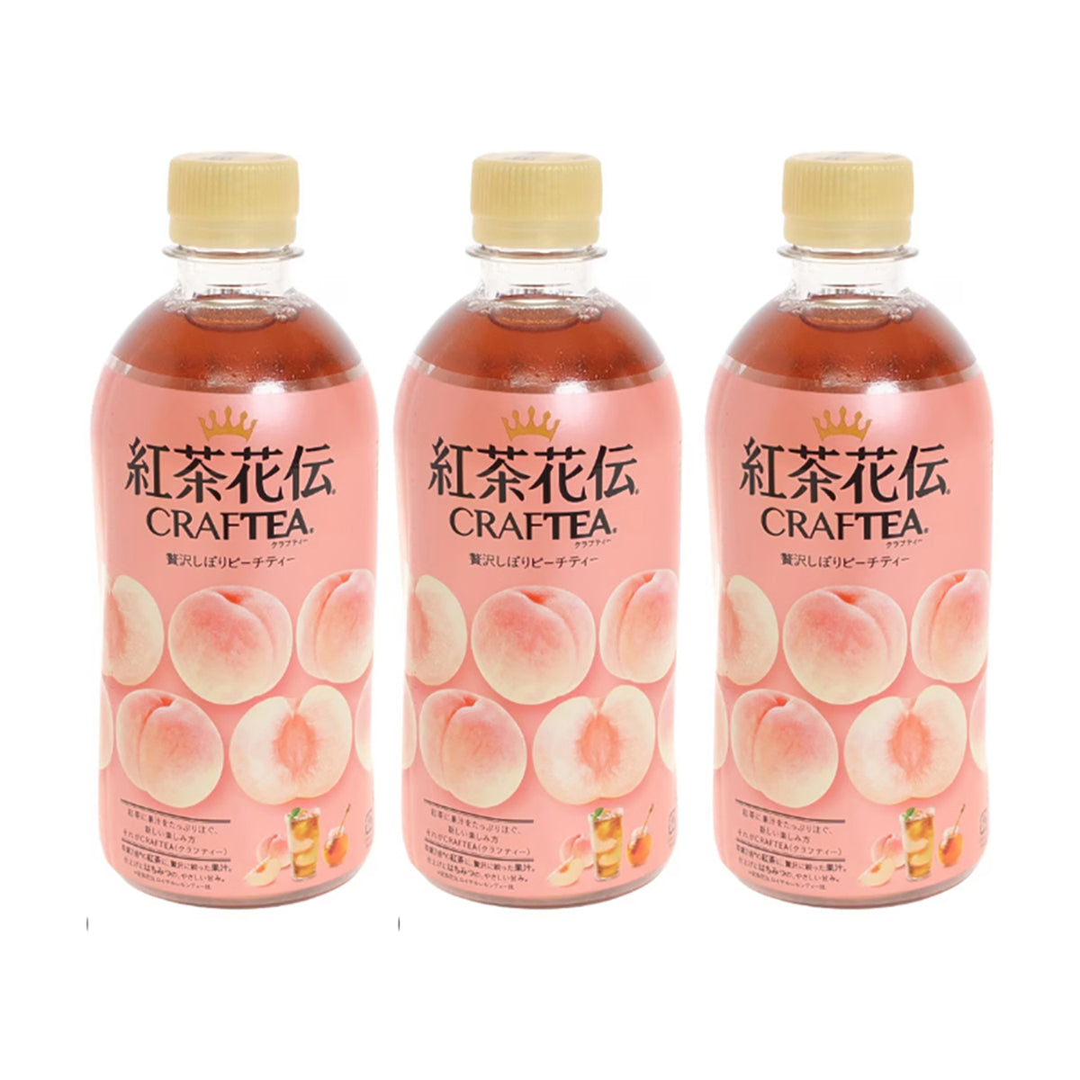 black-tea-florist-craftea-juice-black-tea-drink-peach-flavor-440ml*3pack-1