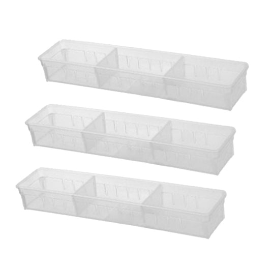 FaSoLa-S-size-Transparent-Drawer-Organizer-34.8X8X5cmX3Pack-1