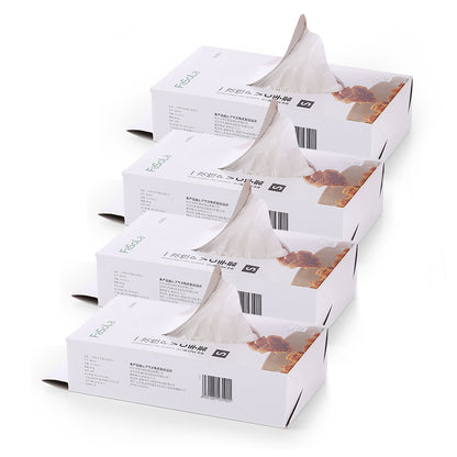 FaSoLa-S-Size-Transparent-White-Disposable-Food-Grade-PVC-Gloves-100Pieces-X-4Pack-1