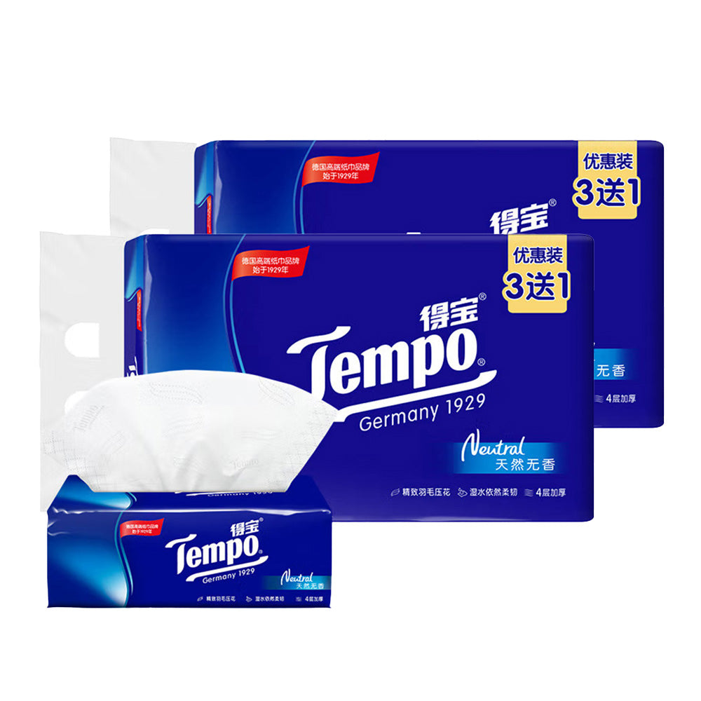 Tempo-Classic-Unscented-Tissue-Paper-90-Sheets-4bags-X2Pack-1