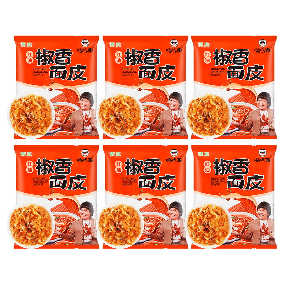 Hichijia-Red-Oil-Pepper-Noodle-Skin-120gX6pack-1