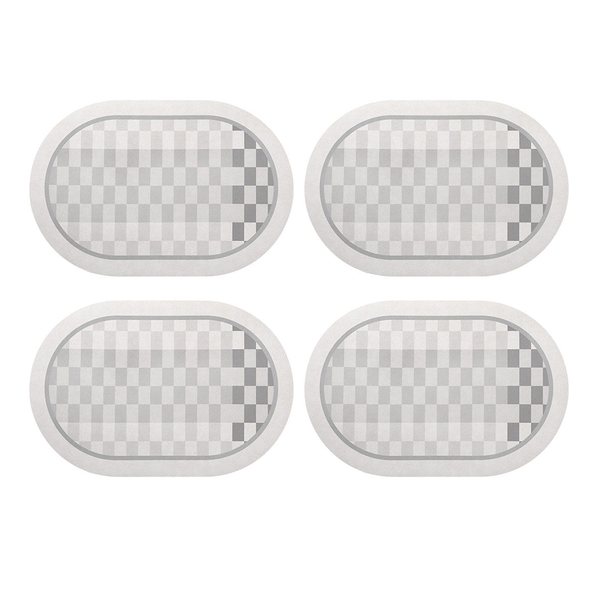 fasola-bathroom-diatomaceous-earth-anti-slip-foot-mat-plaid-pattern-40x60cmx4pack-1