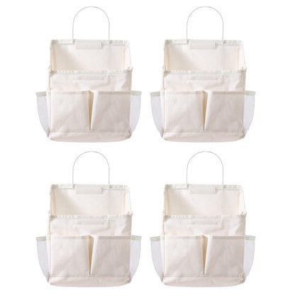 Fasola-Door-Hanging-Storage-Pouch-Bag-in-OffWhite-Color-Big-Pockets-Linen-30-X-23cm-X4Pack-1