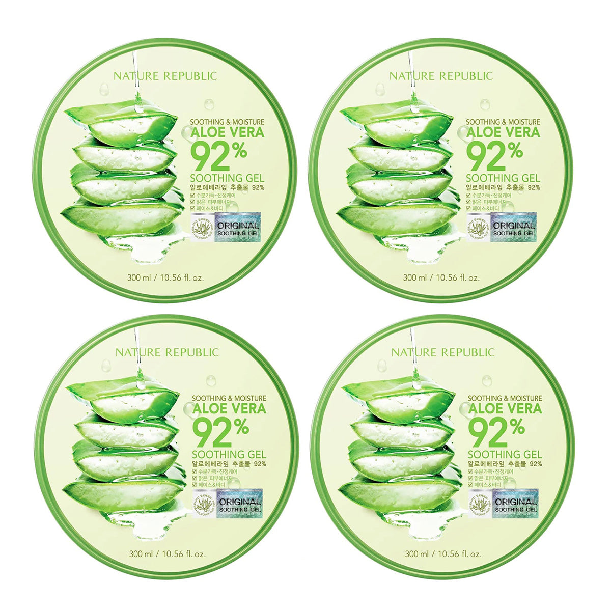 Natural-Paradise-Soothing-&-Moisture-Aloe-Vera-92%-Gel-300mlX4Pack-1