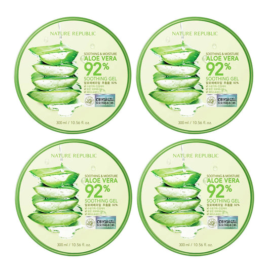 Natural-Paradise-Soothing-&-Moisture-Aloe-Vera-92%-Gel-300mlX4Pack-1