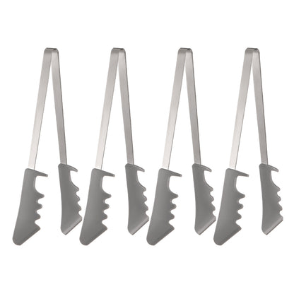 FaSoLa-Gray-Non-Slip-BBQ-Tongs-Stainless-Steel-Food-Cooking-Tongs-4Pack-1