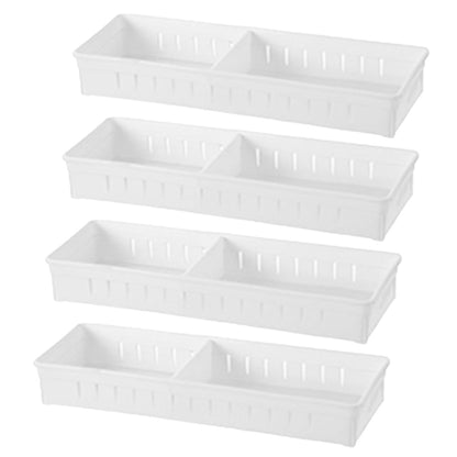 FaSoLa-L-size-White-Drawer-Organizer-34.8X12X5cmX4Pack-1