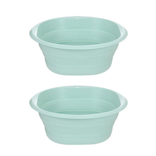 Fasola-foldable-face-basin-olive-green-small-26cm-diameterx2pack-1