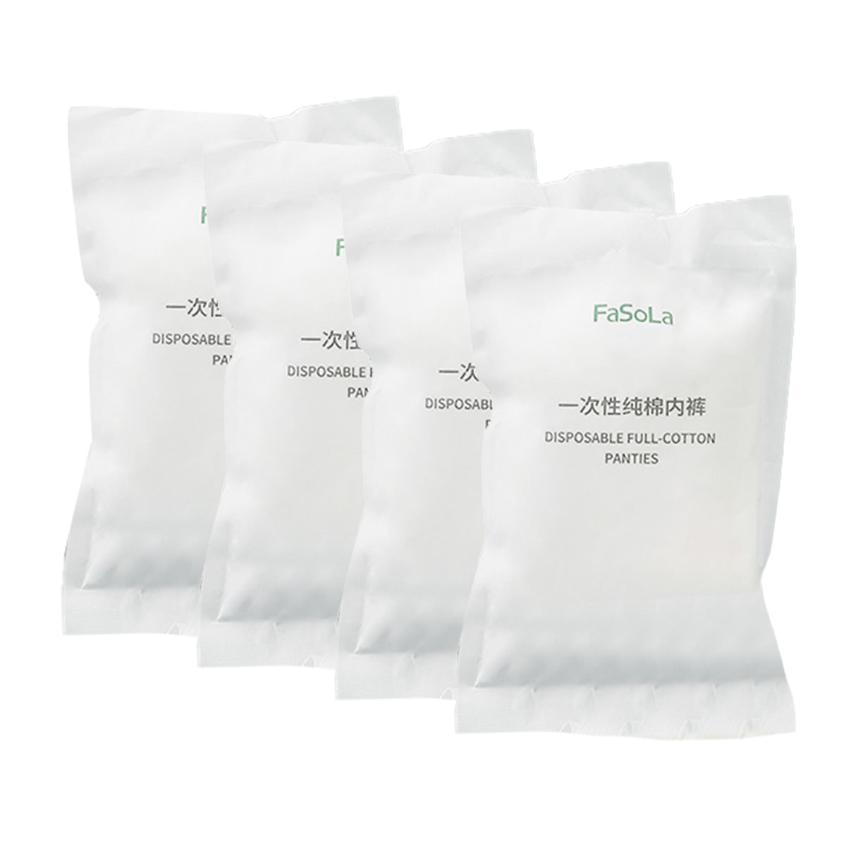 FaSoLa-XXL-Size-White-Disposable-Pure-Cotton-Underwear-for-Men-for-Travel-5piecesX4Pack-1