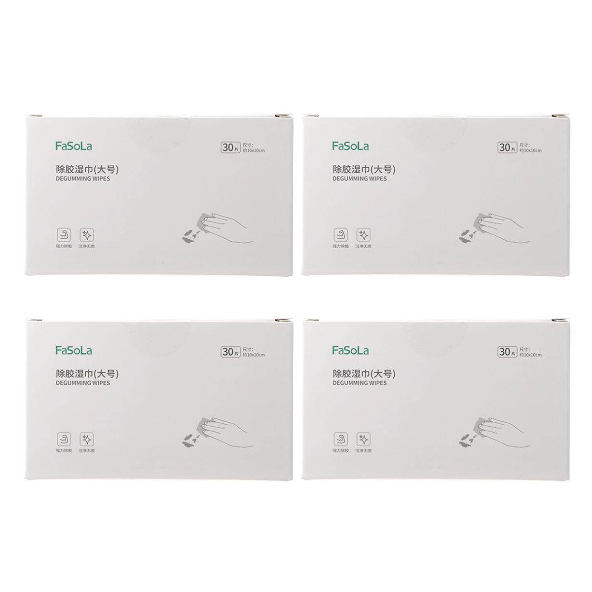 fasola-gum-remover-wipes-large-white-10x10cm-30pcs-x-4pack-1