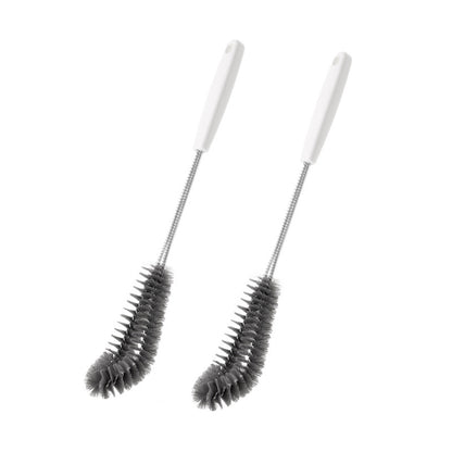 Fasola-Straight-Bristle-Long-Plastic-AllRound-Handle-Cleaning-Brush-for-Beer-Wine-Bottle-40-X-5.8-cm-X2Pack-1