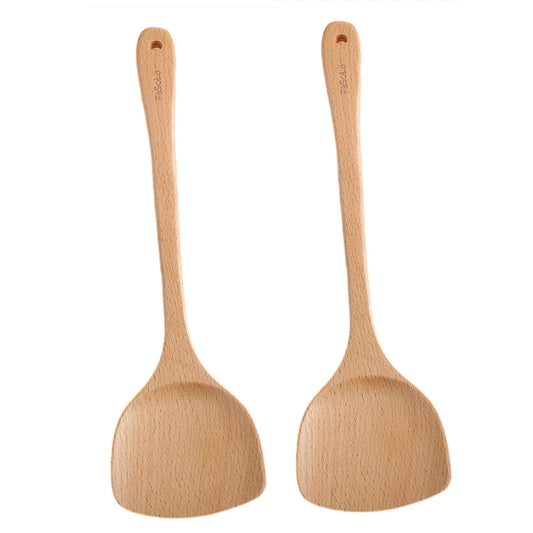 Fasola-beech-slanted-spatula-32.5x8cmx2pack-1