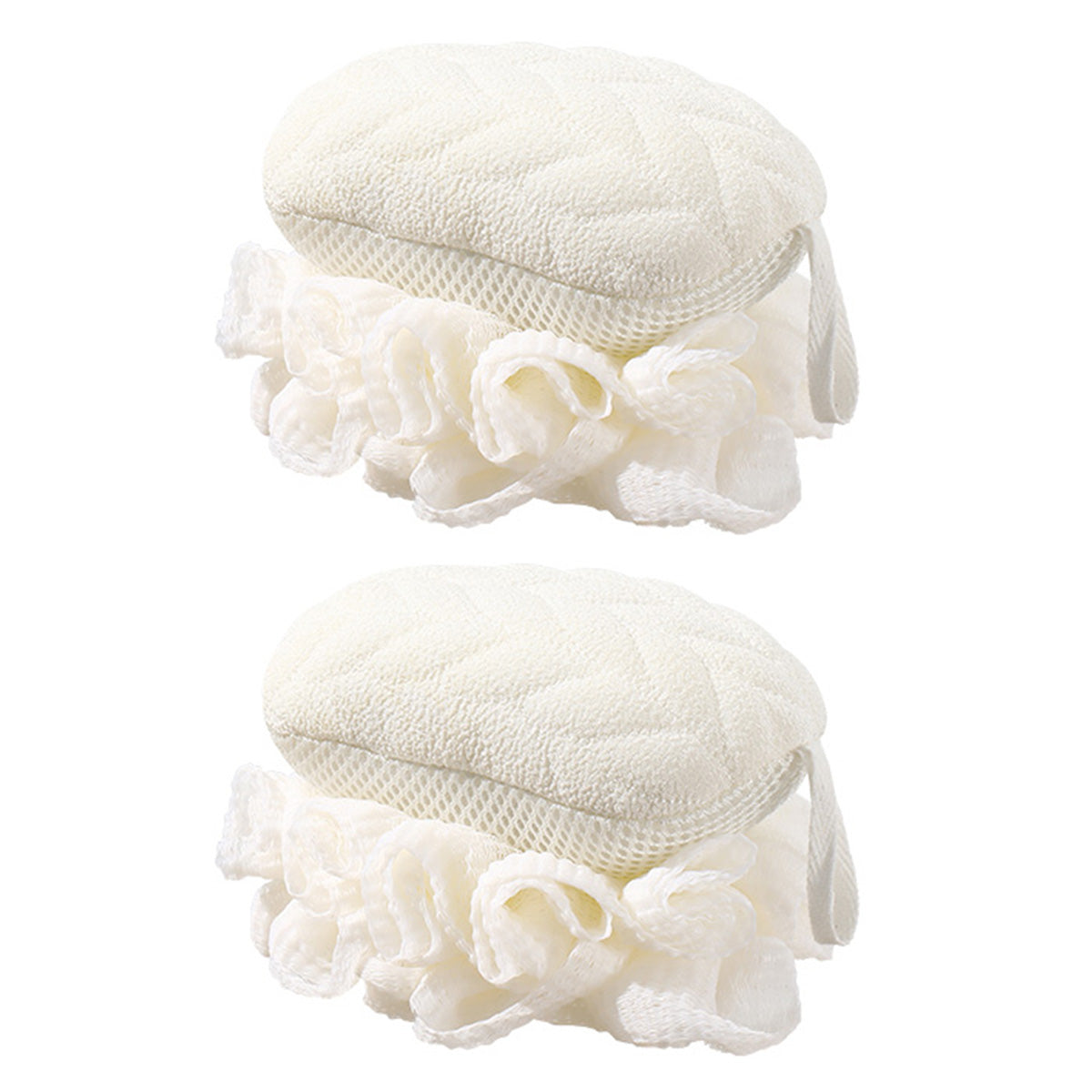 Fasola-bath-flower-scrub-towel-beige-x2pack-1