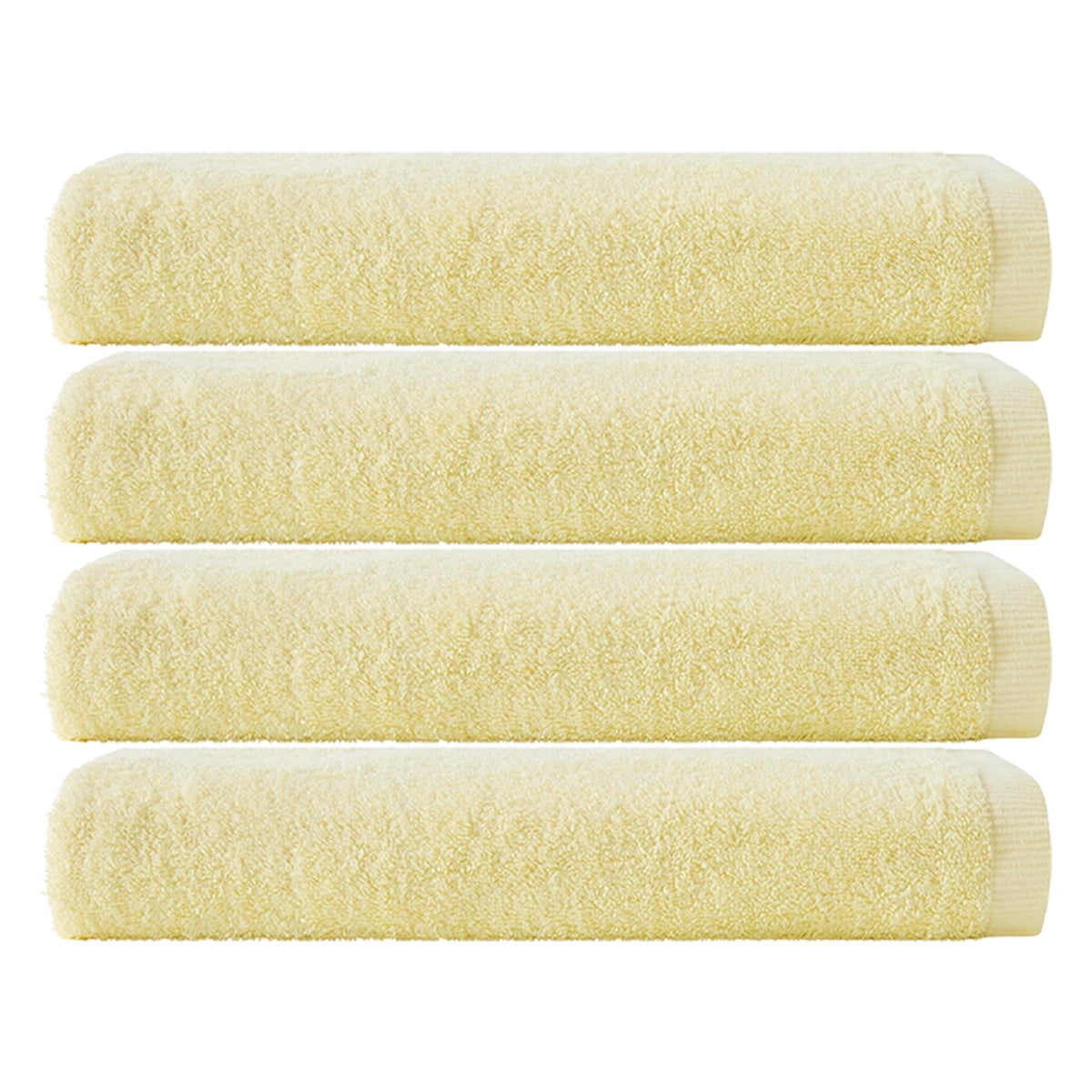 netflix-100%-xinjiang-cotton-absorbent-super-soft-bath-towel-yellow-70x140cmx4pack-1