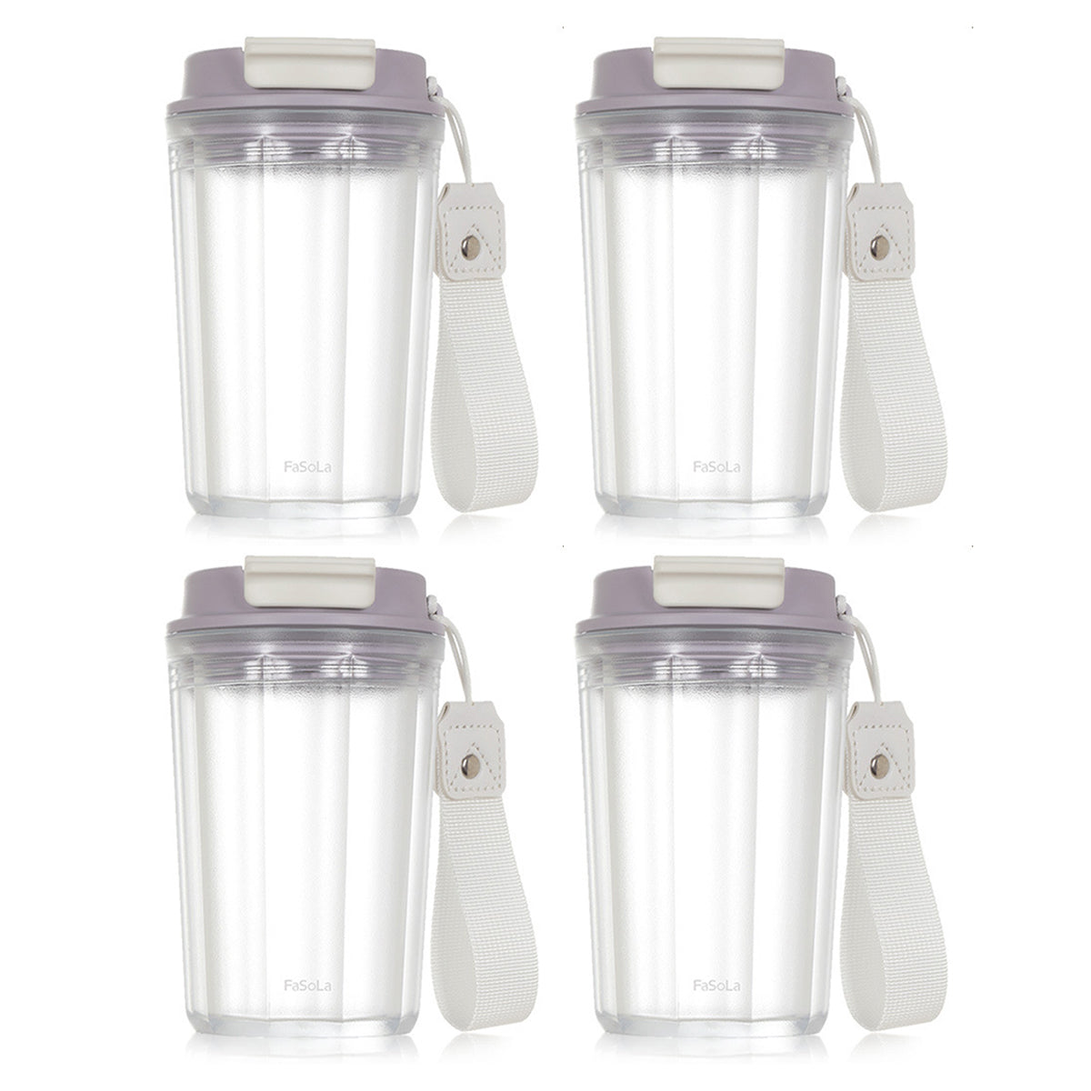 Fasola-portable-double-drinking-mug-purple-460mlx4pack-1