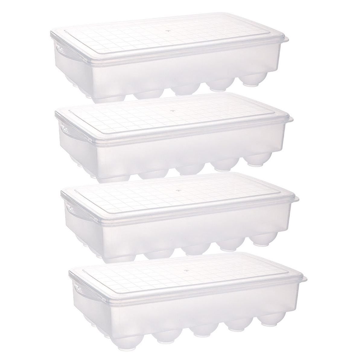 Fasola-egg-storage-container-with-lid-15-compartments-clear-29.8x15.9x7.5cmx4pack-1