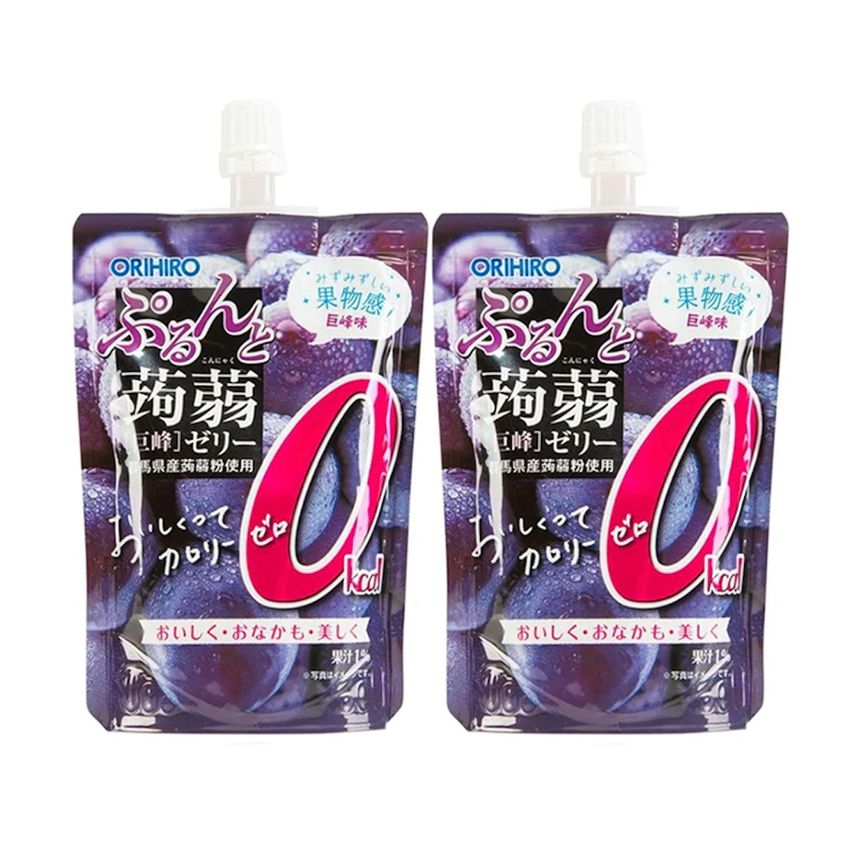 orihiro-konjac-jelly-0cal-jumbo-grape-flavor-130gx2pack-1