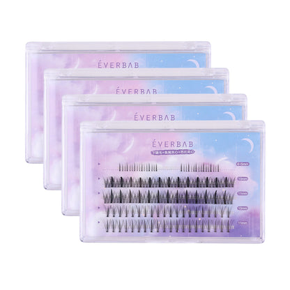 everbab-false-eyelash-single-cluster-lower-eyelash-+-fish-tail-clip-+-barbie-clip-x4pack-1