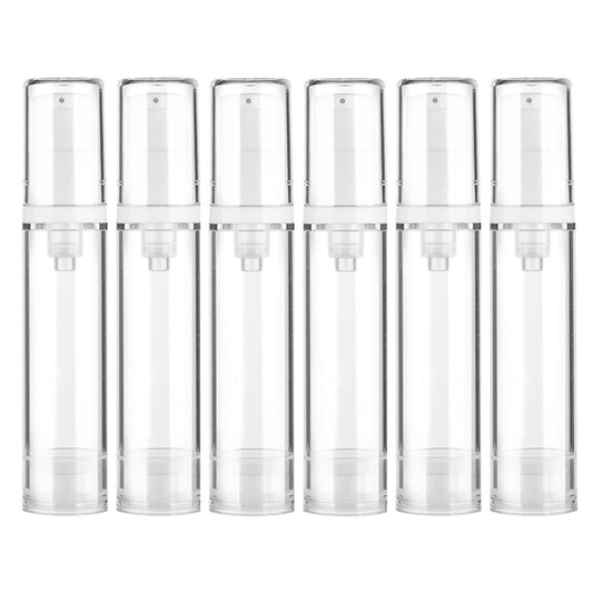 FaSoLa-Vacuum-Airless-Pump-Dispensing-Bottle-Cosmetic-Container-for-Travel-10ml-Size-2piecesX3Pack-1