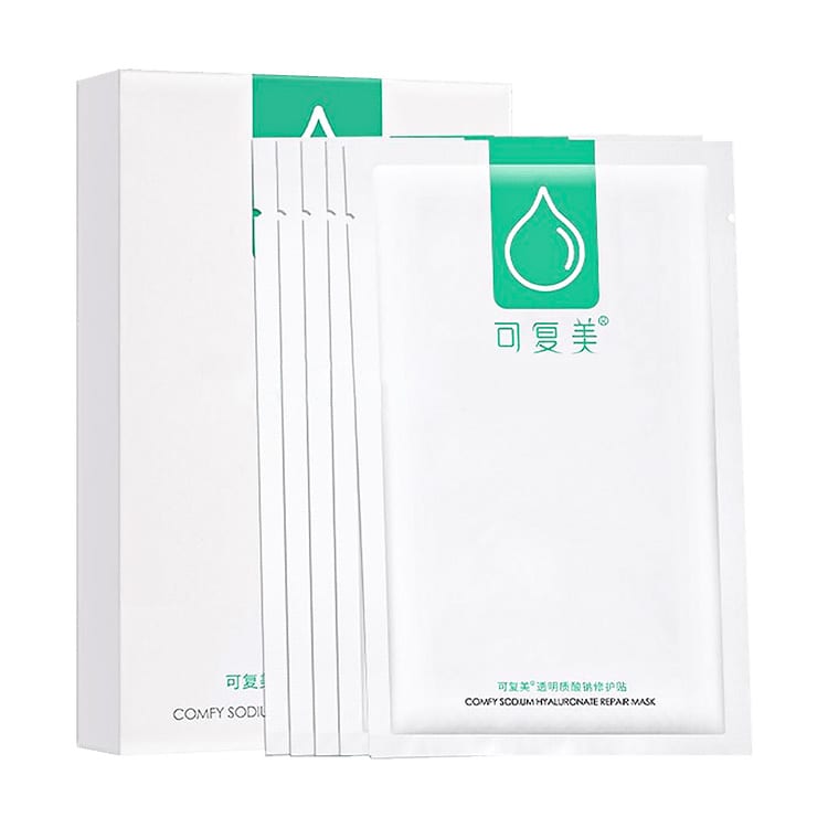 kefumei-green-film-sodium-hyaluronate-repair-patch-xiaoshuiku-5-sheets/box.-1