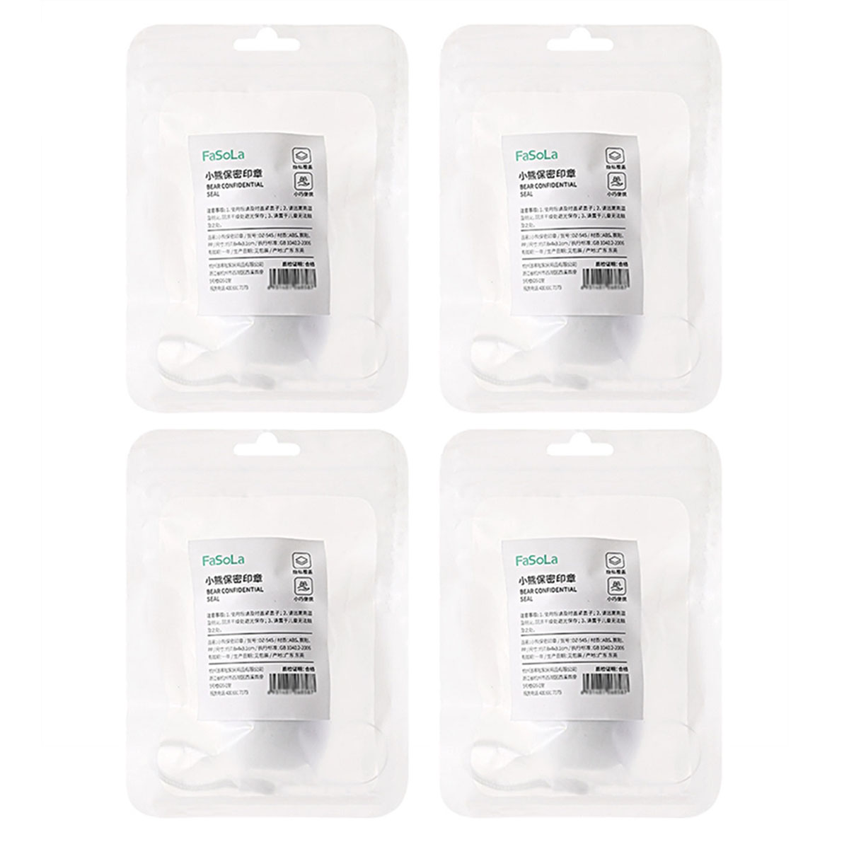 fasola-bear-confidential-stamp-white-7.8x4x3.1cmx4pack-1