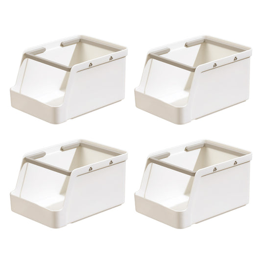 FaSoLa-White-Make-Up-Stackable-Storage-Box-Storage-Organizer-4Pack-1