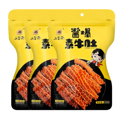 wu-xian-zhai-hand-torn-vegetarian-beef-tripe-sauce-explosion-flavor-100g*3pack-1