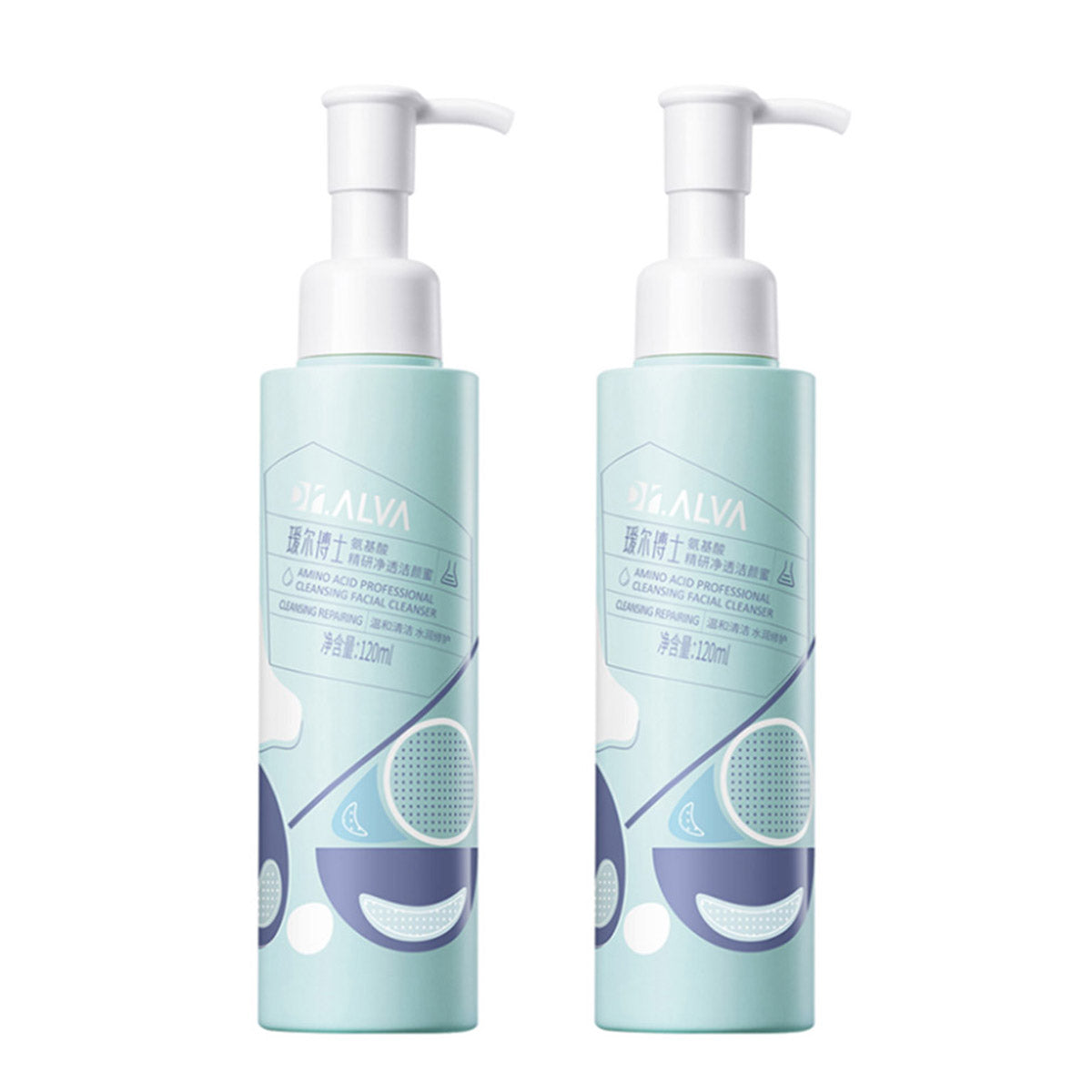 Dr.Alva-Amino-Acid-Moisturizing-Facial-Wash-Cleanser-120mlX2Pack-1