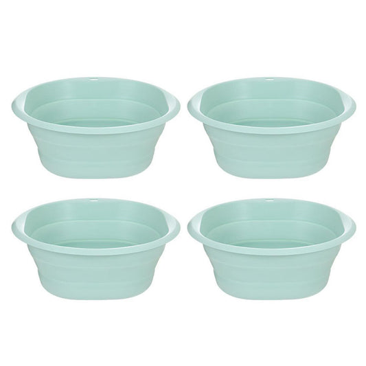 Fasola-collapsible-face-basin-olive-green-small-26cm-diameter-x-4pack-1