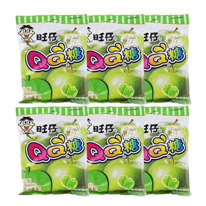 want-want-qq-candy-green-apple-flavor-70g*6pack-1