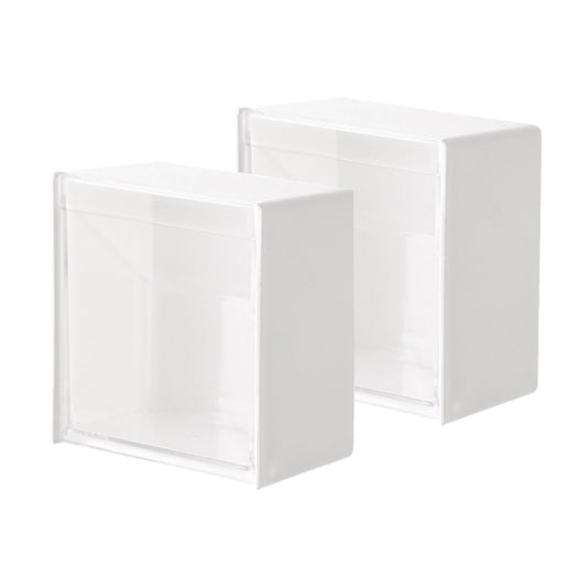 fasola-wall-mounted-flip-top-organizer-white-8.5*4.5*8.5cmx2pack-1