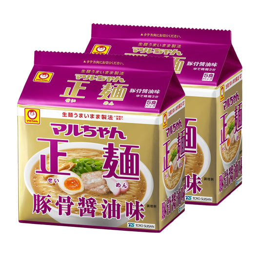 Maruchan-Tonkotsu-Soy-Sauce-Flavor-Fresh-Noodles-5pcs-505gX2pack-1