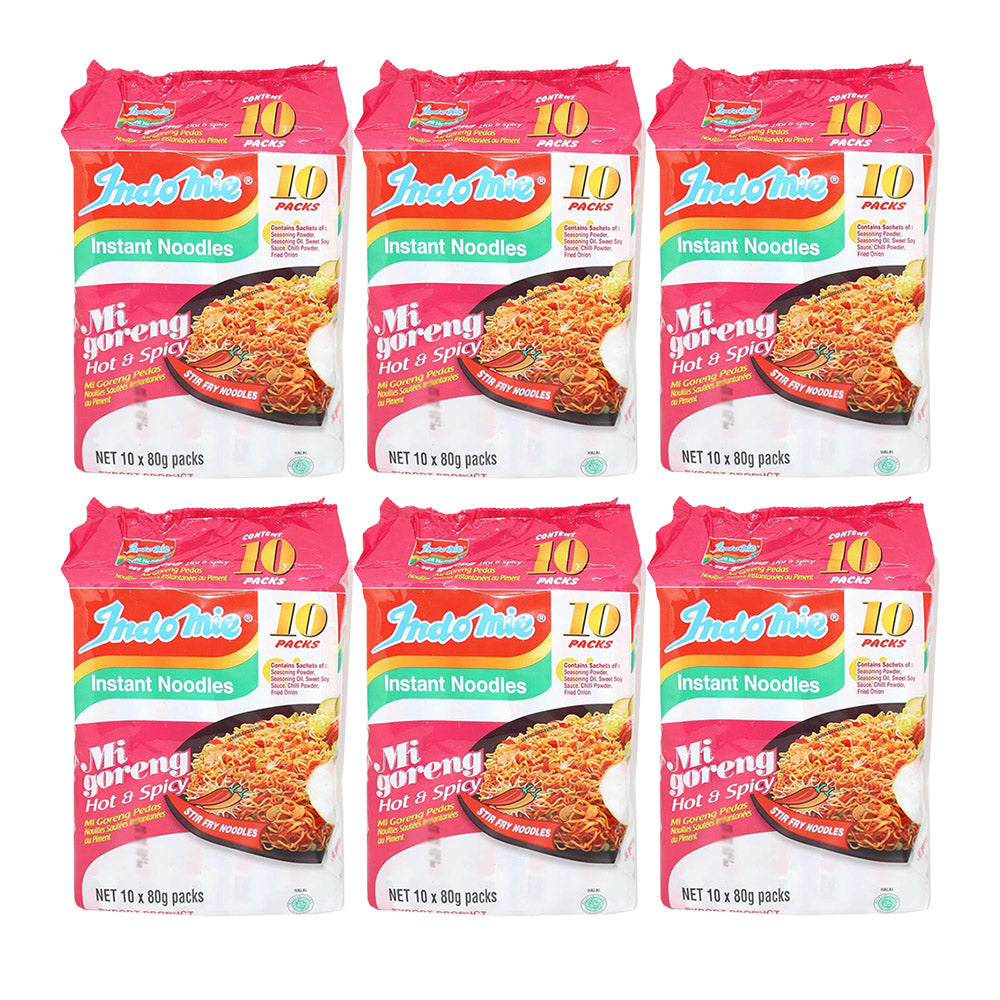 indomie-indonesian-fried-noodles-spicy-flavor-80g*10-bags/pack-1