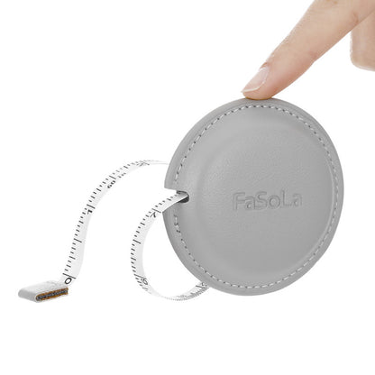 fasola-simple-tape-measure-round-gray-diameter-6.9cmx4pack-2