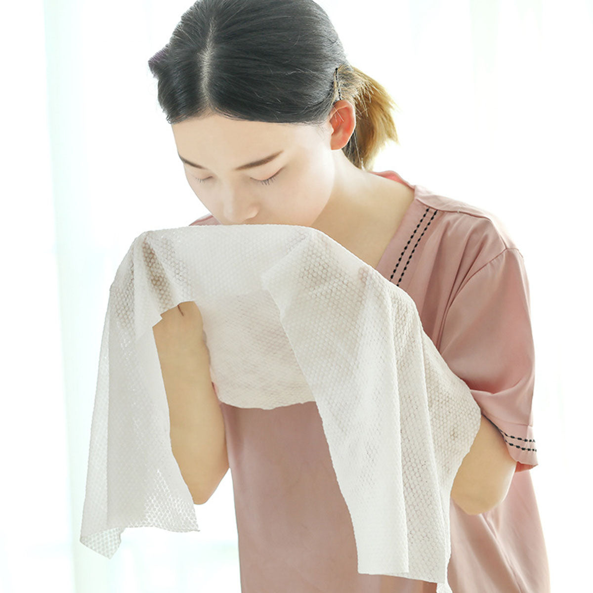 fasola-disposable-cotton-towel-white-30x70cmx6pack-2