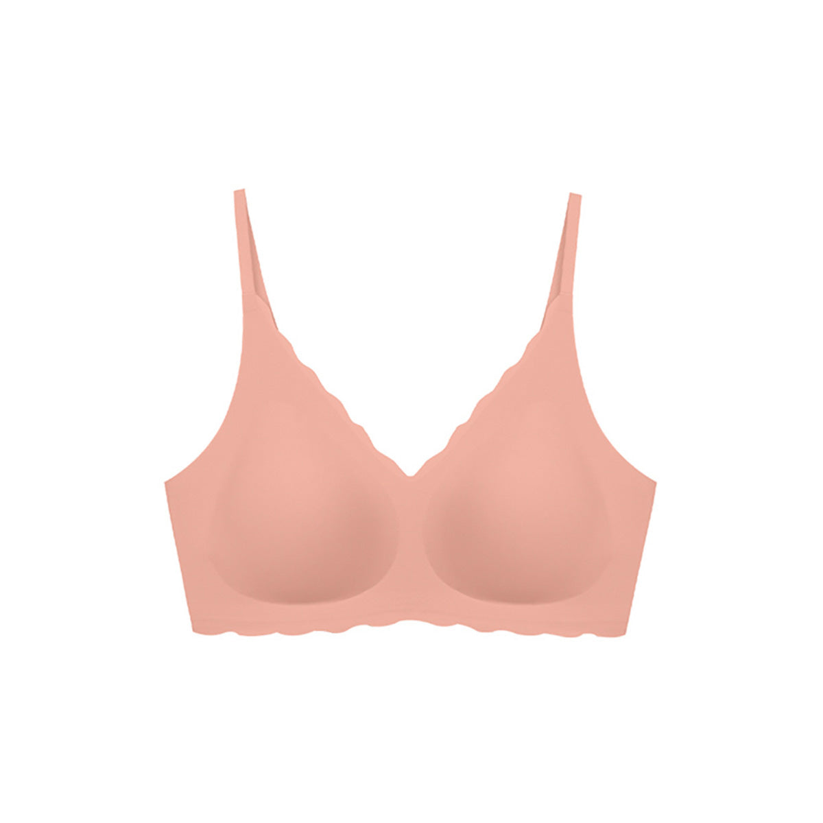 Ubras-Seamless-Bra-With-Irremovable-Padding-Bra-for-Women-in-Peach-Tea-X1pack-1