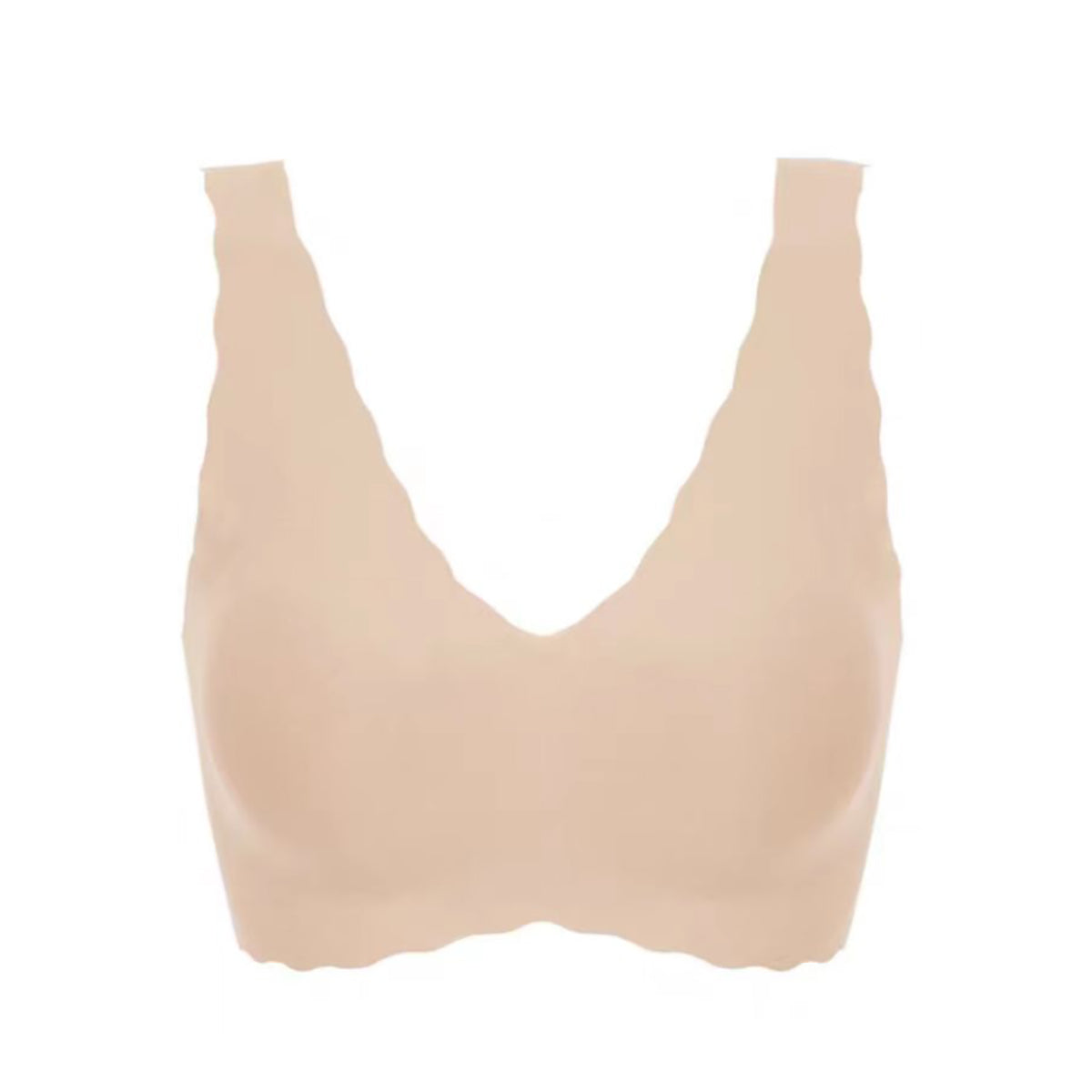 Ubras-Comfortable-Deep-V-Wireless-irremovable-Padding-Push-Up-Bra-in-Nude-One-Size-X1pack-1