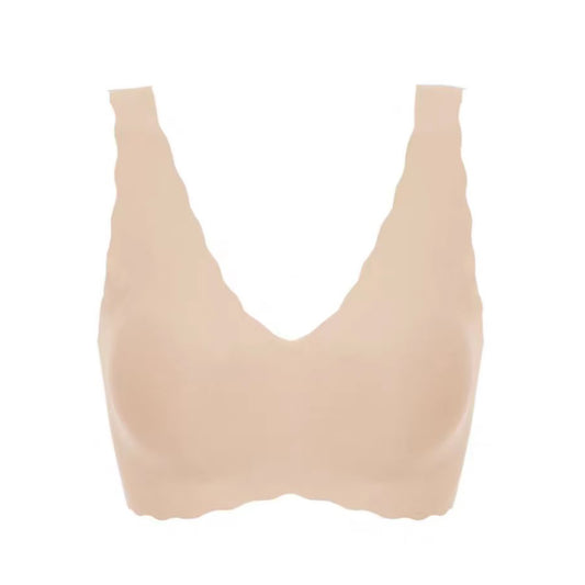 Ubras-Comfortable-Deep-V-Wireless-irremovable-Padding-Push-Up-Bra-in-Nude-One-Size-X1pack-1