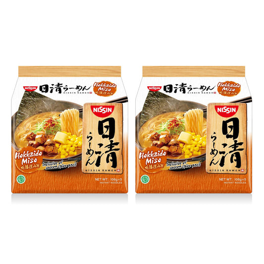 nissin-hokkaido-miso-ramen-106g*5-bags/pack.-1