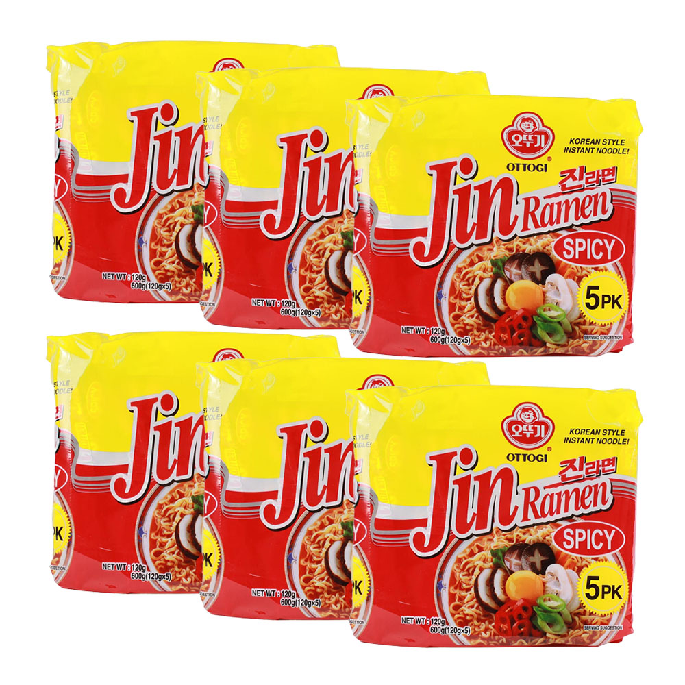 ottogi-korean-jin-ramen-spicy-flavor-120g*5-bags/package.-1